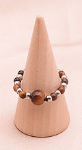 BAGUE HEMATITE OEIL DE TIGRE