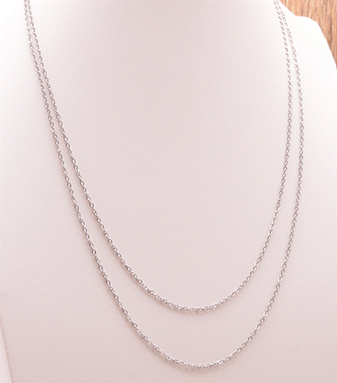 CHAINE ACIER INOXYDABLE ARGENTE