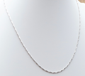 CHAINE ARGENT 925 RHODIÉ 45CM