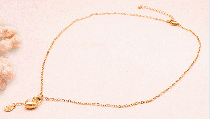 COLLIER SELENITE DORE