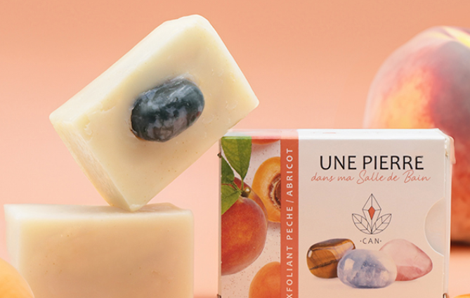 SAVON EXFOLIANT PÊCHE / ABRICOT
