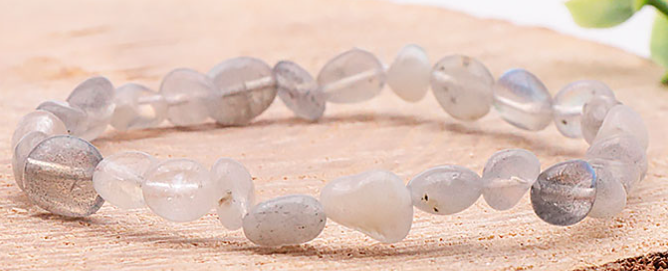 BRACELET PIERRES ROULEES LABRADORITE