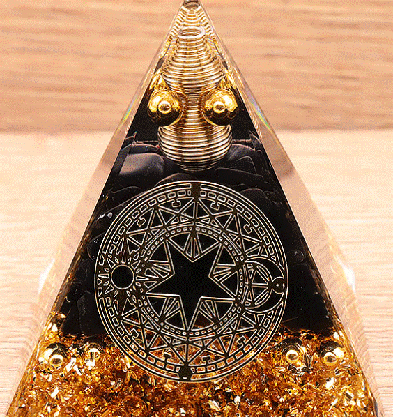 ORGONITE OBSIDIENNE NOIRE