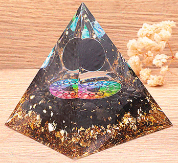 ORGONITE OBSIDIENNE NOIRE