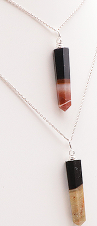 PENDENTIF POINTE SARDONYX