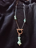 Collier amazonite