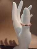 Bague hématite rose / hématite